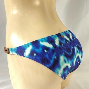 MWT Mar by Vix Ikat Leather braided Bikini Bottom